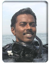 Ravi Shankar your PADI Scuba Instructor